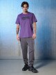 mini: Męski t-shirt z nadrukiem 4F 4FRSS26TTSHM3659 - fioletowy (6)