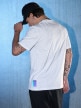 mini: Męski t-shirt z nadrukiem 4F 4FRSS26TTSHM3661 - biały (4)