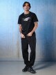mini: Męski t-shirt z nadrukiem 4F 4FRSS26TTSHM3662 - czarny (2)