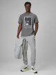 mini: Męski t-shirt z nadrukiem 4F 4FRSS26TTSHM3769 - szary (2)