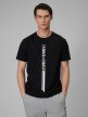 mini: Męski t-shirt z nadrukiem 4F 4FRSS26TTSHM3771 - czarny (2)