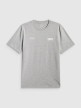 mini: Męski t-shirt z nadrukiem 4F 4FRSS26TTSHM3772 - szary (5)
