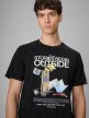 mini: Męski t-shirt z nadrukiem 4F 4FRSS26TTSHM3811 - czarny (3)
