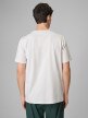 mini: Męski t-shirt z nadrukiem 4F 4FRSS26TTSHM3814 - biały (4)
