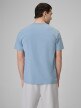 mini: Męski t-shirt z nadrukiem 4F 4FRSS26TTSHM3818 - niebieski (4)