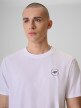 mini: Męski t-shirt z nadrukiem 4F 4FRSS26TTSHM3873 - biały (3)