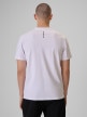 mini: Męski t-shirt z nadrukiem 4F 4FRSS26TTSHM3876 - biały (4)