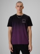 mini: Męski t-shirt z nadrukiem 4F 4FRSS26TTSHM3877 - czarny (1)