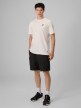mini: Męski t-shirt z nadrukiem 4F 4FRSS26TTSHM3977 - biały (2)