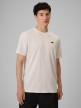 mini: Męski t-shirt z nadrukiem 4F 4FRSS26TTSHM3977 - biały (1)