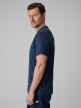 mini: Męski t-shirt z nadrukiem 4F 4FRSS26TTSHM3989 - granatowy (3)