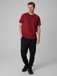 mini: Męski t-shirt z nadrukiem 4F 4FRSS26TTSHM3989 - czerwony (5)