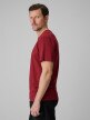 mini: Męski t-shirt z nadrukiem 4F 4FRSS26TTSHM3989 - czerwony (3)