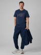 mini: Męski t-shirt z nadrukiem 4F 4FRSS26TTSHM3989 - granatowy (2)