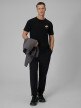 mini: Męski t-shirt z nadrukiem 4F 4FRSS26TTSHM3990 - czarny (2)
