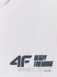 mini: Męski t-shirt z nadrukiem 4F 4FRSS26TTSHM3992 - biały (6)
