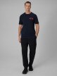 mini: Męski t-shirt z nadrukiem 4F 4FRSS26TTSHM3992 - granatowy (2)