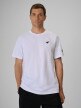 mini: Męski t-shirt z nadrukiem 4F 4FRSS26TTSHM3994 - biały (1)