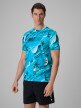 mini: Męski t-shirt z nadrukiem 4F 4FRSS26TTSHM4300 - niebieski (1)