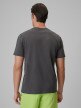 mini: Męski t-shirt z nadrukiem 4F 4FRSS26TTSHM4301 - szary (4)