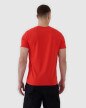 Męski t-shirt z nadrukiem 4F 4FWMM00TTSHM2257 - czerwony