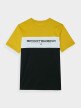 Męski t-shirt z nadrukiem 4F 4FWSS24TTSHM1326 - czarny