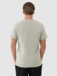 Męski t-shirt z nadrukiem 4F 4FWSS25TTSHM1974 - zielony
