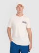 4F Męski tshirt z nadrukiem 4F 4FWSS25TTSHM1984  biały Biały