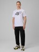 mini: Męski t-shirt z nadrukiem 4F 4FWSS26TTSHM2659 - biały (5)