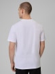 mini: Męski t-shirt z nadrukiem 4F 4FWSS26TTSHM2659 - biały (6)