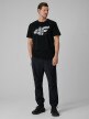 mini: Męski t-shirt z nadrukiem 4F 4FWSS26TTSHM2659 - czarny (5)