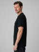 mini: Męski t-shirt z nadrukiem 4F 4FWSS26TTSHM2659 - czarny (3)