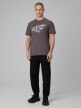 mini: Męski t-shirt z nadrukiem 4F 4FWSS26TTSHM2659 - szary (6)