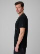 mini: Męski t-shirt z nadrukiem 4F 4FWSS26TTSHM2663 - czarny (3)