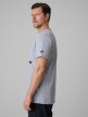 mini: Męski t-shirt z nadrukiem 4F 4FWSS26TTSHM2663 - szary (3)