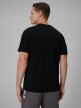 mini: Męski t-shirt z nadrukiem 4F 4FWSS26TTSHM2664 - czarny (4)