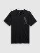 mini: Męski t-shirt z nadrukiem 4F 4FWSS26TTSHM2665 - czarny (5)