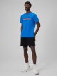 mini: Męski t-shirt z nadrukiem 4F 4FWSS26TTSHM2666 - niebieski (2)