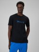 mini: Męski t-shirt z nadrukiem 4F 4FWSS26TTSHM2668 - czarny (1)