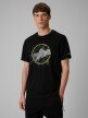 mini: Męski t-shirt z nadrukiem 4F 4FWSS26TTSHM2822 - czarny (1)