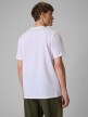 mini: Męski t-shirt z nadrukiem 4F 4FWSS26TTSHM2823 - biały (4)