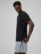 mini: Męski t-shirt z nadrukiem 4F 4FWSS26TTSHM3033 - czarny (3)