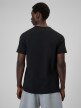 mini: Męski t-shirt z nadrukiem 4F 4FWSS26TTSHM3033 - czarny (6)