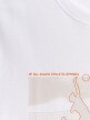 mini: Męski t-shirt z nadrukiem 4F 4FWSS26TTSHM3035 - biały (6)