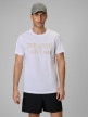 mini: Męski t-shirt z nadrukiem 4F 4FWSS26TTSHM3035 - biały (1)