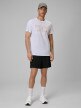 mini: Męski t-shirt z nadrukiem 4F 4FWSS26TTSHM3035 - biały (2)