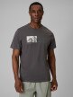 mini: Męski t-shirt z nadrukiem 4F 4FWSS26TTSHM3321 - szary (1)