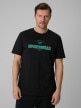 mini: Męski t-shirt z nadrukiem 4F 4FWSS26TTSHM3324 - czarny (1)