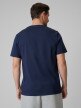 mini: Męski t-shirt z nadrukiem 4F 4FWSS26TTSHM3324 - granatowy (6)