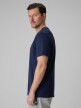 mini: Męski t-shirt z nadrukiem 4F 4FWSS26TTSHM3324 - granatowy (3)